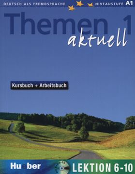 Imagem de THEMEN AKTUELL 1 (LEKT. 6-10) KURSBUCH+ARBEITSBUCH + CD (TEXTO/EXERCICIO)