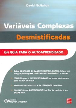 Imagem de VARIAVEIS COMPLEXAS DESMISTIFICADAS