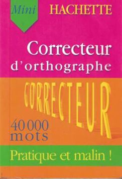 Imagem de HACHETTE CORRECTEUR D´ORTOGRAPHE