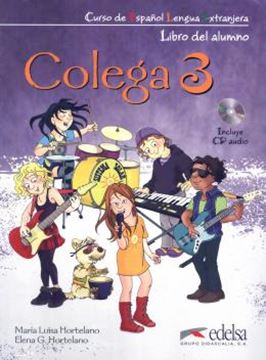 Imagem de COLEGA 3 - LIBRO DEL ALUMNO + EJERCICIOS + CD AUDIO