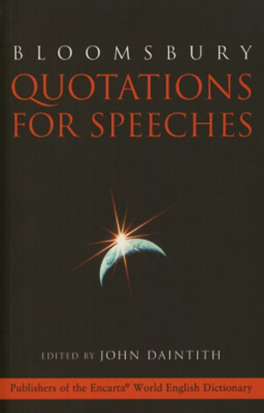 Picture of QUOTATIONS FOR SPEECHES