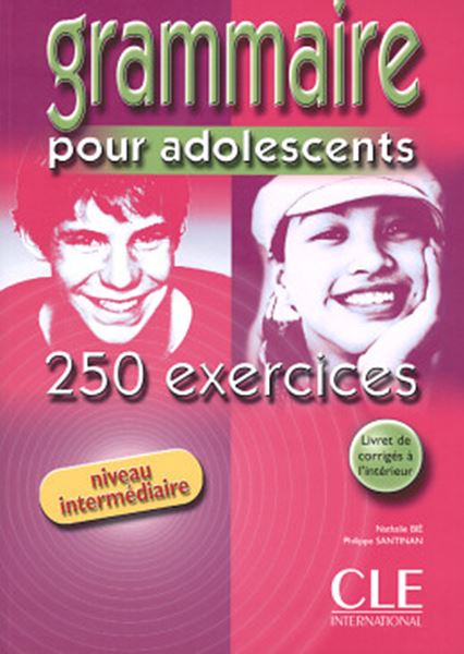 Picture of GRAMMAIRE POUR ADOLESCENTS - 250 EXERCICES - NIVEAU INTERMEDIAIRE (LIVRE + CORRIGES)