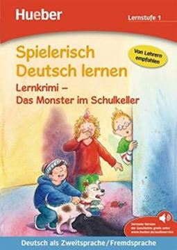 Imagem de SPIELERISCH DEUTSCH LERNEN - LERNSTUFE 1 - LERNKRIMI - DAS MONSTER IM SCHULKELLER - BUCH MIT MP3-DOWNLOAD