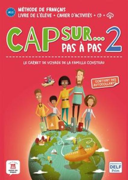Picture of CAP SUR PAS A PAS 2 - LIVRE DE L´ELEVE + CAHIER D´ACTIVITES