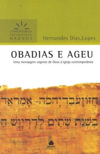 Picture of OBADIAS E AGEU - COMENTARIOS EXPOSITIVOS