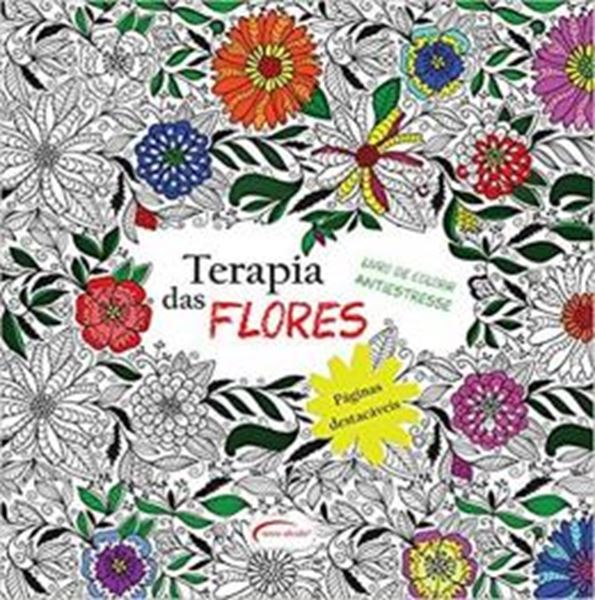 Picture of TERAPIA DAS FLORES - LIVRO DE COLORIR ANTIESTRESSE