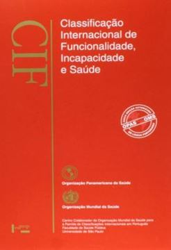 Imagem de CIF - CLASSIFICACAO INTERNACIONAL DE FUNCIONALIDADE, INCAPACIDADE E SAUDE