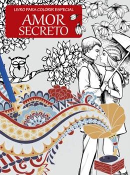 Picture of AMOR SECRETO - ARTE ANTIESTRESSE - LIVRO PARA COLORIR