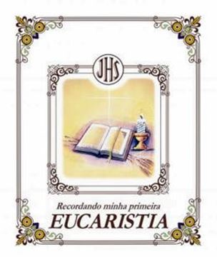 Imagem de RECORDANDO MINHA PRIMEIRA EUCARISTIA - BIBLIA,VELA,TRIGO (LUXO)
