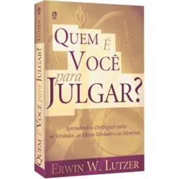 Imagem de QUEM E VOCE PARA JULGAR?