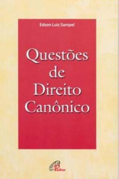 Picture of QUESTOES DE DIREITO CANONICO