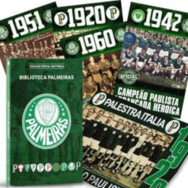 Picture of PALMEIRAS COLECAO OFICIAL HISTORICA - 4 PRIMEIROS POSTERES + BOX PERSONALIZADO