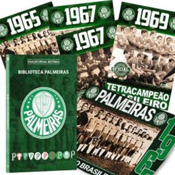Imagem de PALMEIRAS COLECAO OFICIAL HISTORICA - 8 POSTERES + BOX PERSONALIZADO