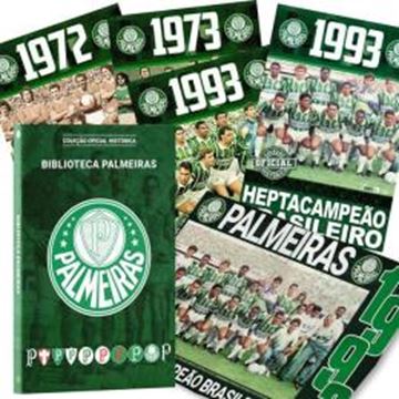 Imagem de PALMEIRAS COLECAO OFICIAL HISTORICA - 12 POSTERES + BOX PERSONALIZADO