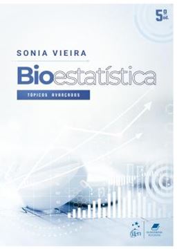 Imagem de BIOESTATISTICA - TOPICOS AVANCADOS - 5ª ED