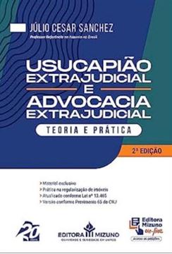 Imagem de USUCAPIÃO EXTRAJUDICIAL E ADVOCACIA EXTRAJUDICIAL - 2ª ED