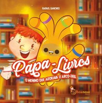 Imagem de PAPA-LIVROS O MENINO QUE ADORAVA O ARCO-IRIS