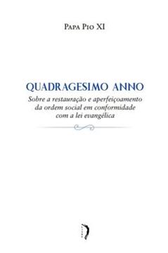Imagem de QUADRAGESIMO ANNO