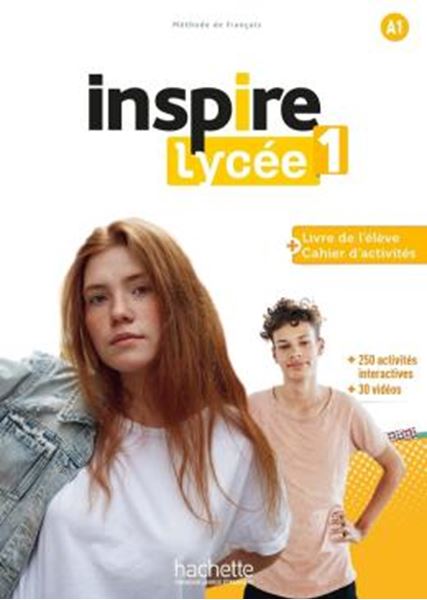 Picture of INSPIRE LYCEE 1 (A1) - LIVRE DE L´ELEVE + CAHIER D´ACTIVITES
