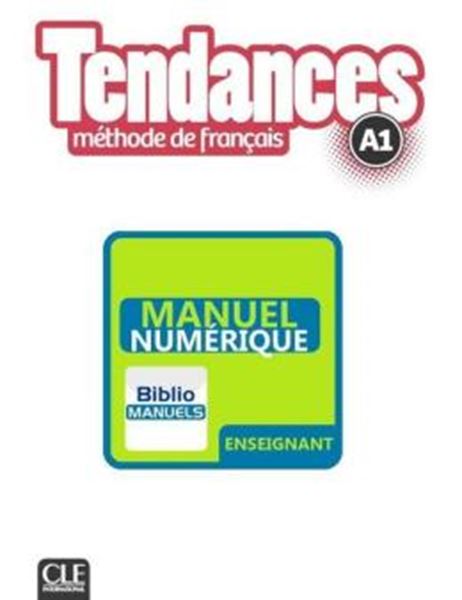 Picture of TENDANCES A1 - LIVRE DU PROFESSEUR VERSION NUMERIQUE