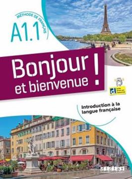 Imagem de BONJOUR ET BIENVENUE ! - EN FRANCAIS A1.1 - LIVRE + DIDIERFLE.APP