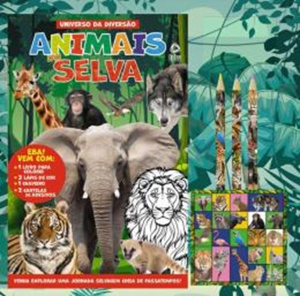 Picture of ANIMAIS DA SELVA UNIVERSO DA DIVERSAO