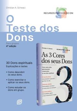 Imagem de O TESTE DOS DONS PARA GRUPOS - KIT 10 LIVROS - 4? ED