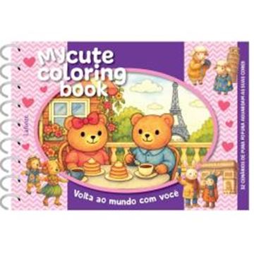 Imagem de VOLTA AO MUNDO COM VOCE - CAPA DURA ESPIRAL - MY CUTE COLORING BOOK
