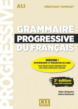 Imagem de GRAMMAIRE PROGRESSIVE DU FRANCAIS - NIVEAU DEBUTANT COMPLET - LIVRE + APPLI (VERSION SANS CD) - 2EME ED