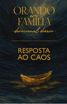 Imagem de ORANDO EM FAMILIA 2026 - RESPOSTA AO CAOS - VOL. 28 - RESPOSTA AO CAOS - BOLSO